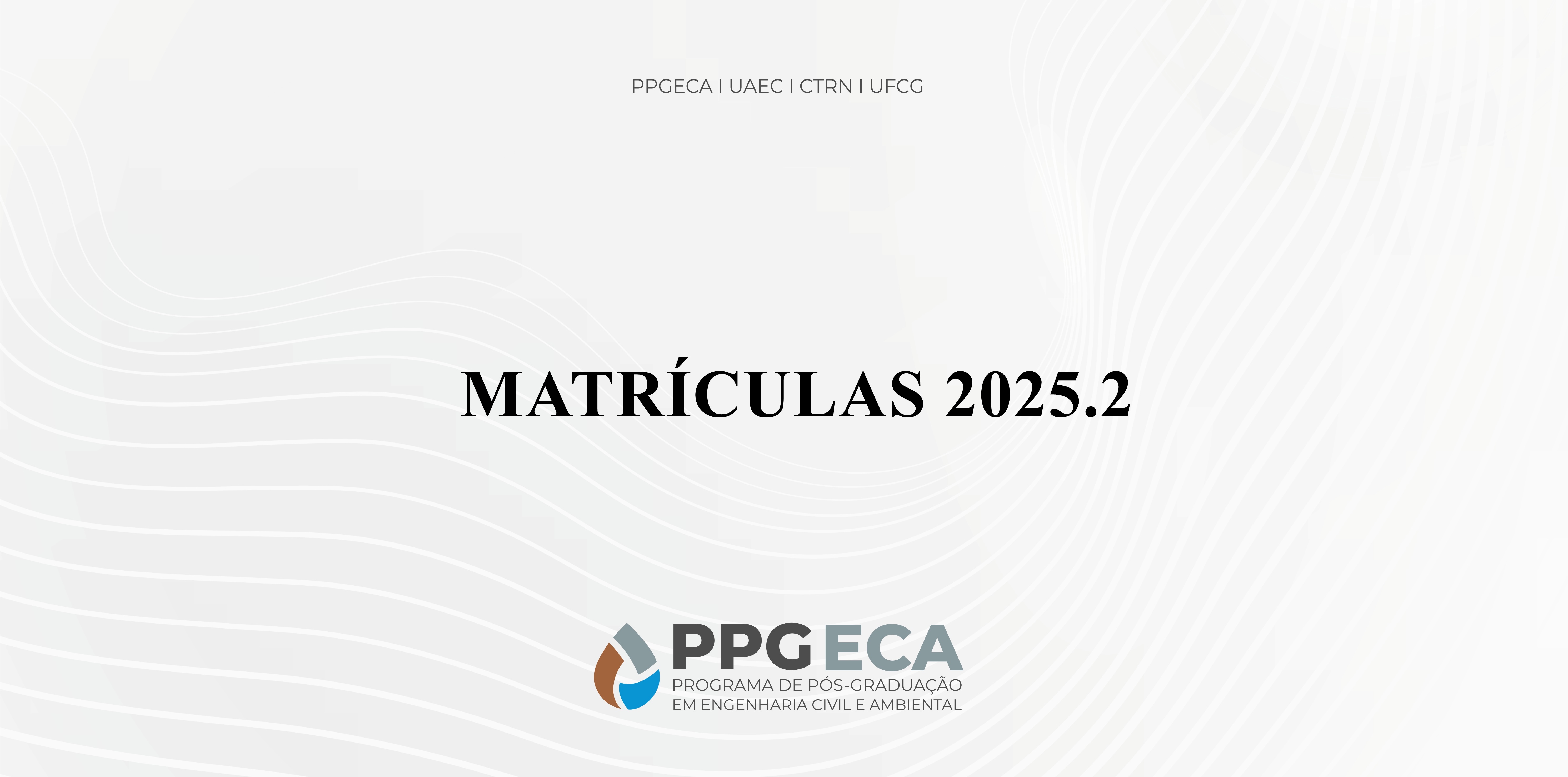 Matrícula Período 2025.2